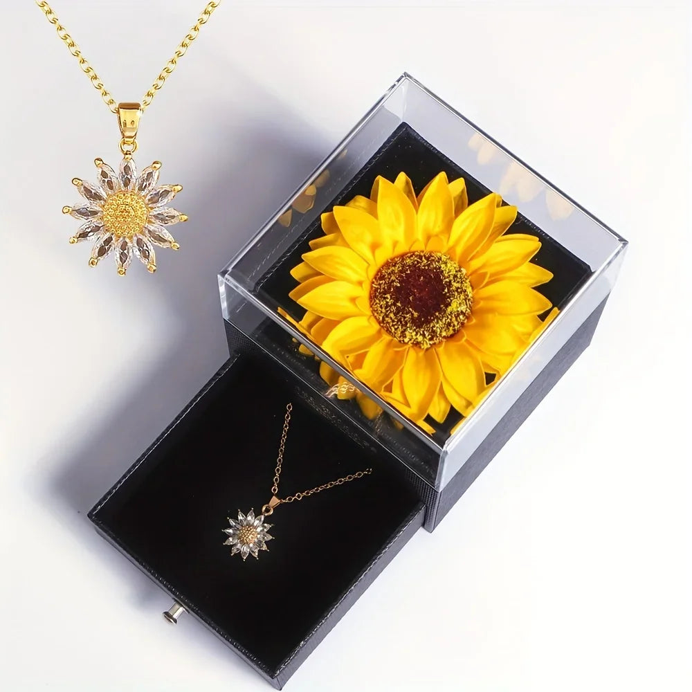 Sunflower Forever Necklace