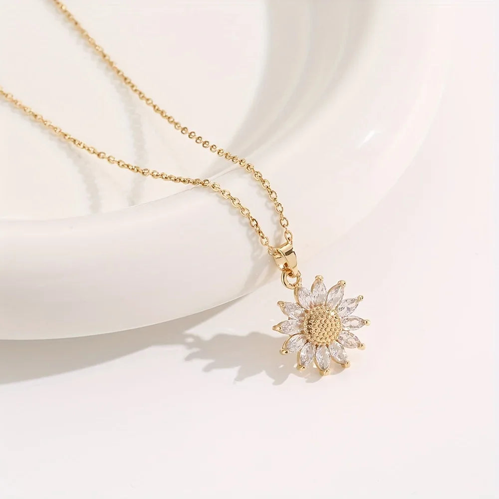 Sunflower Forever Necklace