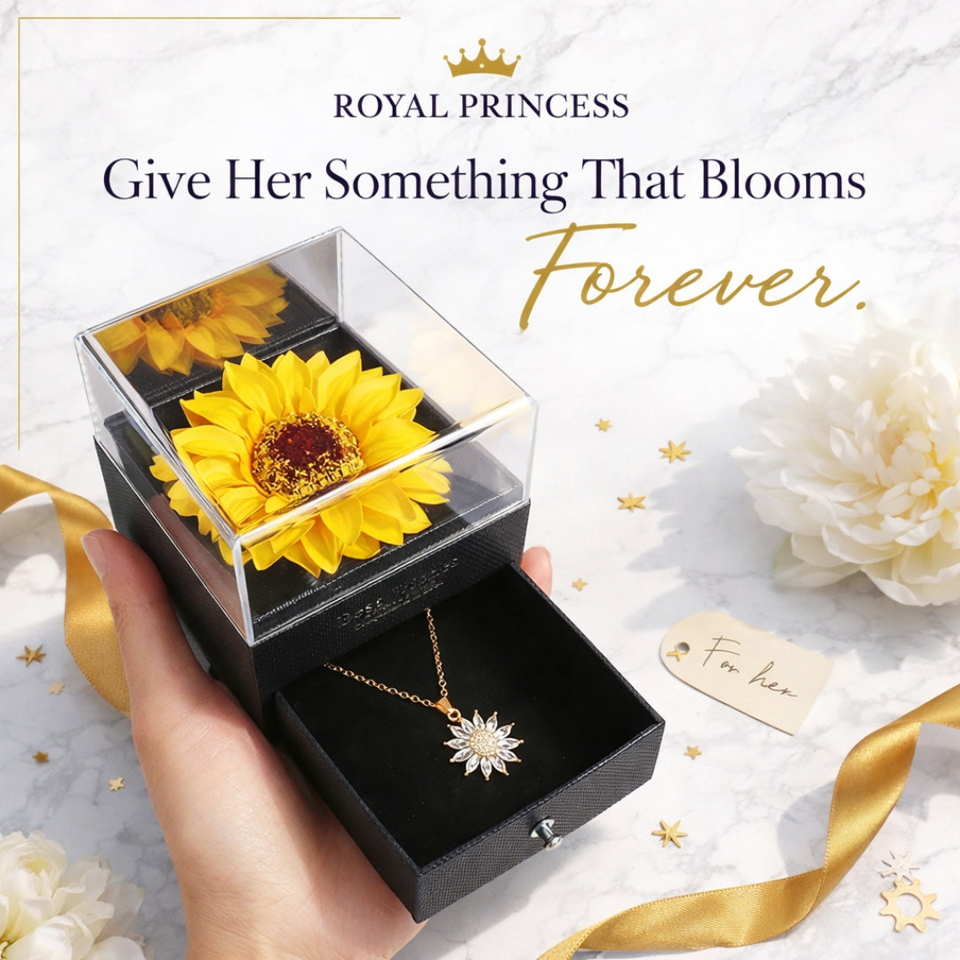 Sunflower Forever Necklace