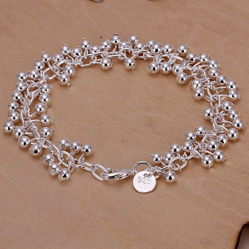 925 Sterling Silver Ball Bracelet