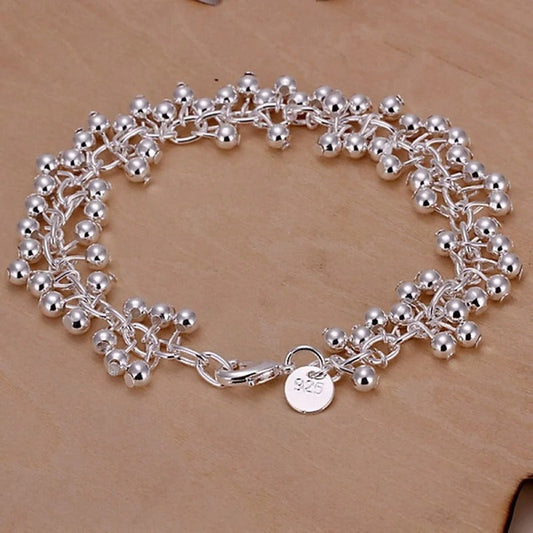 925 Sterling Silver Ball Bracelet