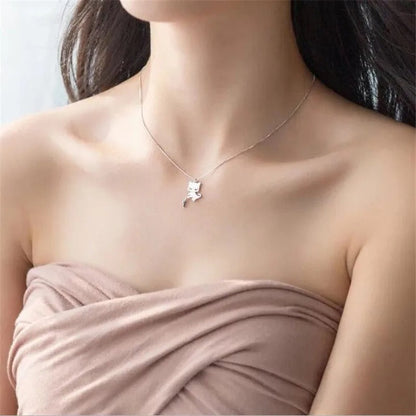 COLAR GATINHO PRATA 925 - PR0752