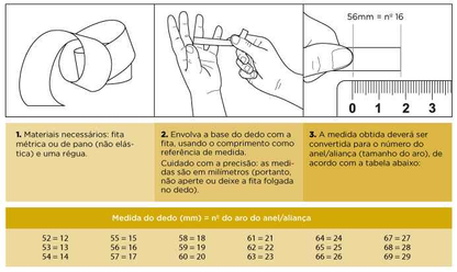 ANEL ZIRCÔNIA AJUSTÁVEL BANHADO EM OURO 18K - AN11