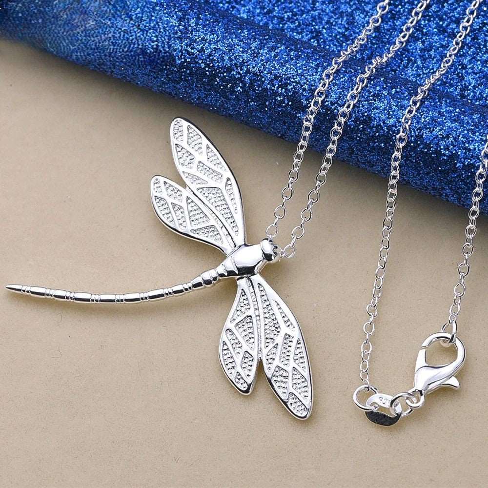 COLAR LIBÉLULA PRATA 925 - PR0755