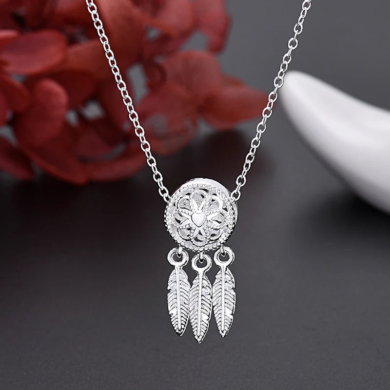 925 Sterling Silver Dreamcatcher Jewellery Set