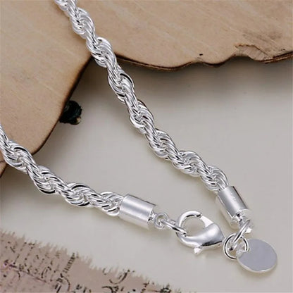 Baiano Cord Bracelet 925 Sterling Silver