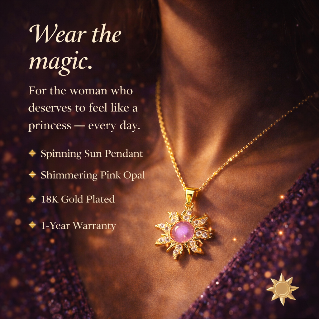 Rapunzel Spinning Necklace