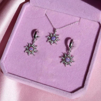 Rapunzel Silver Jewellery Set