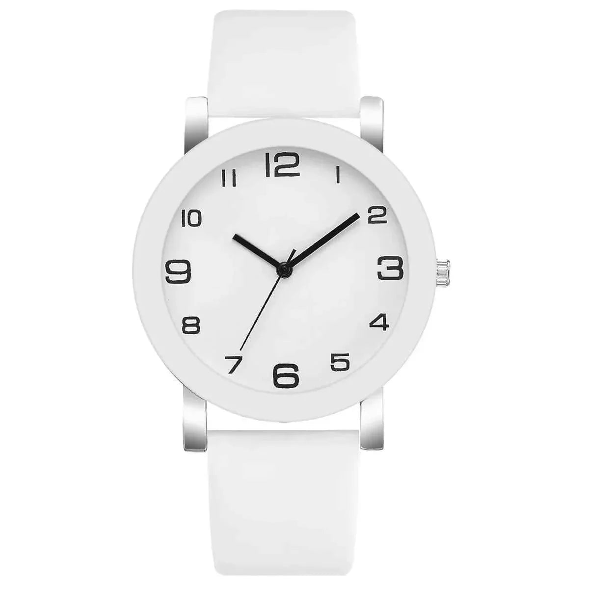 Vintage Quartz Watch in Silver Tone