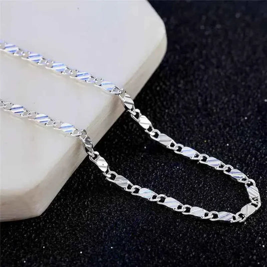 925 Sterling Silver Chain Necklace 60 cm