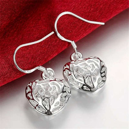 BRINCO CORAÇÃO OCO PRATA 925 - BRP088