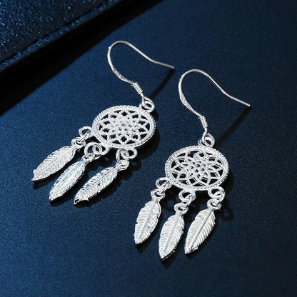 925 Sterling Silver Dreamcatcher Jewellery Set