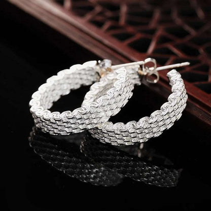 925 Sterling Silver Chain Earrings