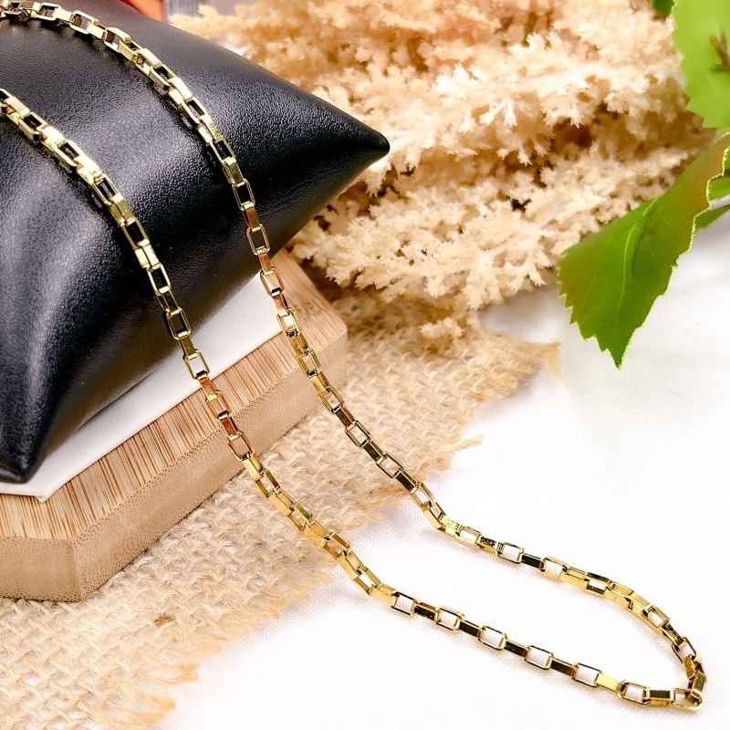 70cm Chain Necklace 18K Gold Plated