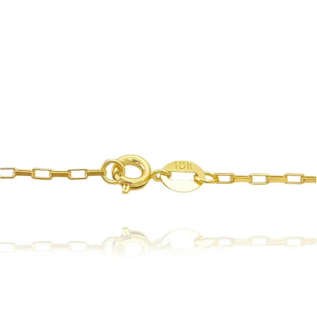 70cm Chain Necklace 18K Gold Plated