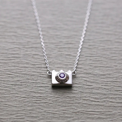 COLAR CÂMERA  PRATA 925 - PR0572