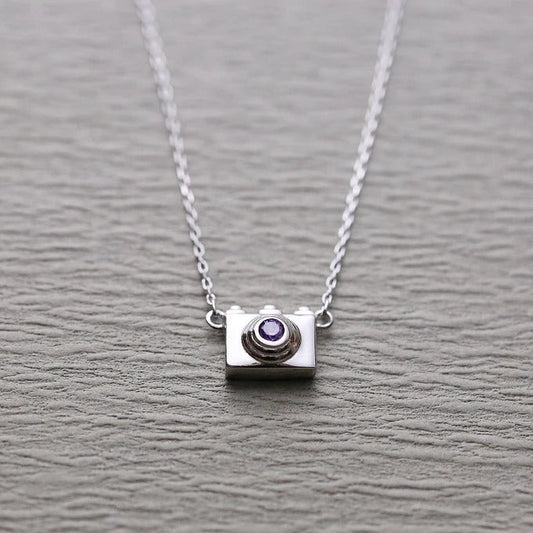 COLAR CÂMERA  PRATA 925 - PR0572