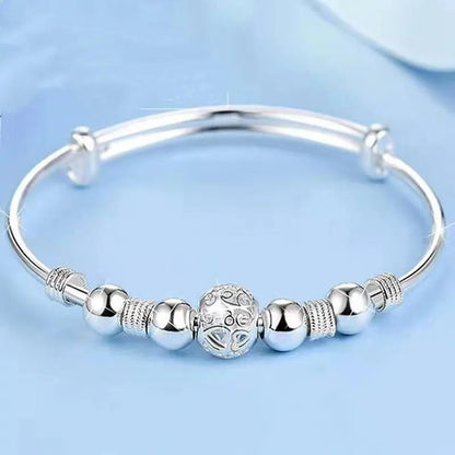 Adorned Ball Bracelet 925 Sterling Silver