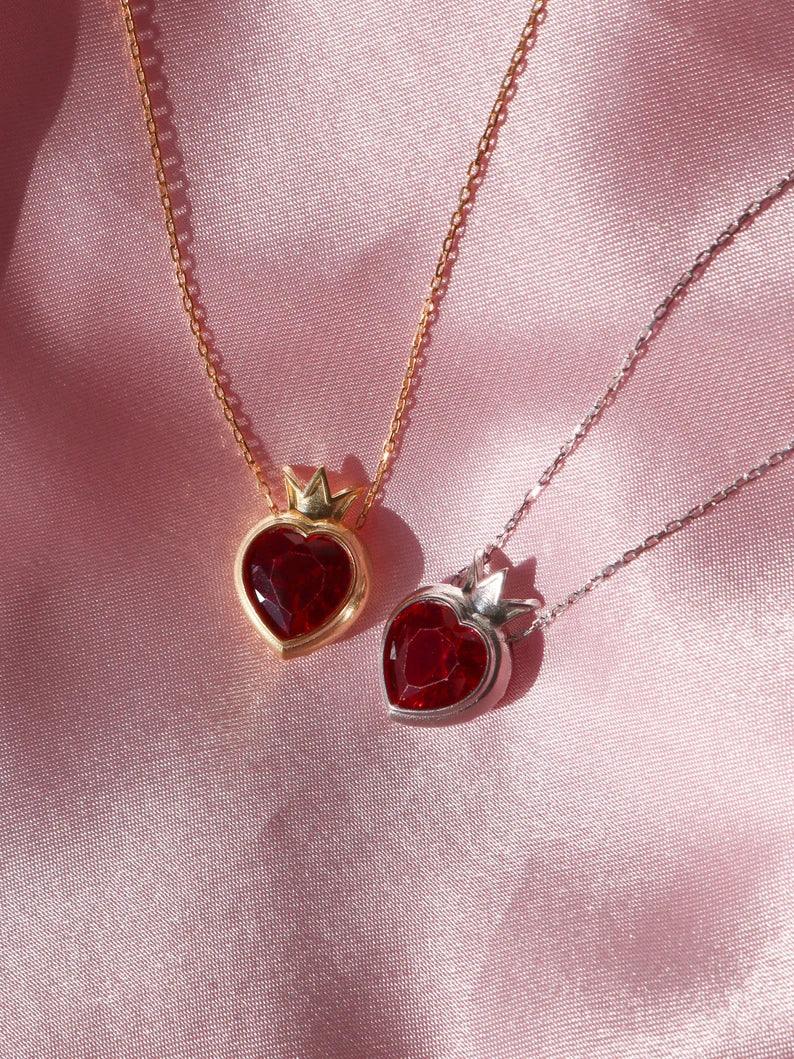 Heart Necklace - 18K Gold Plated