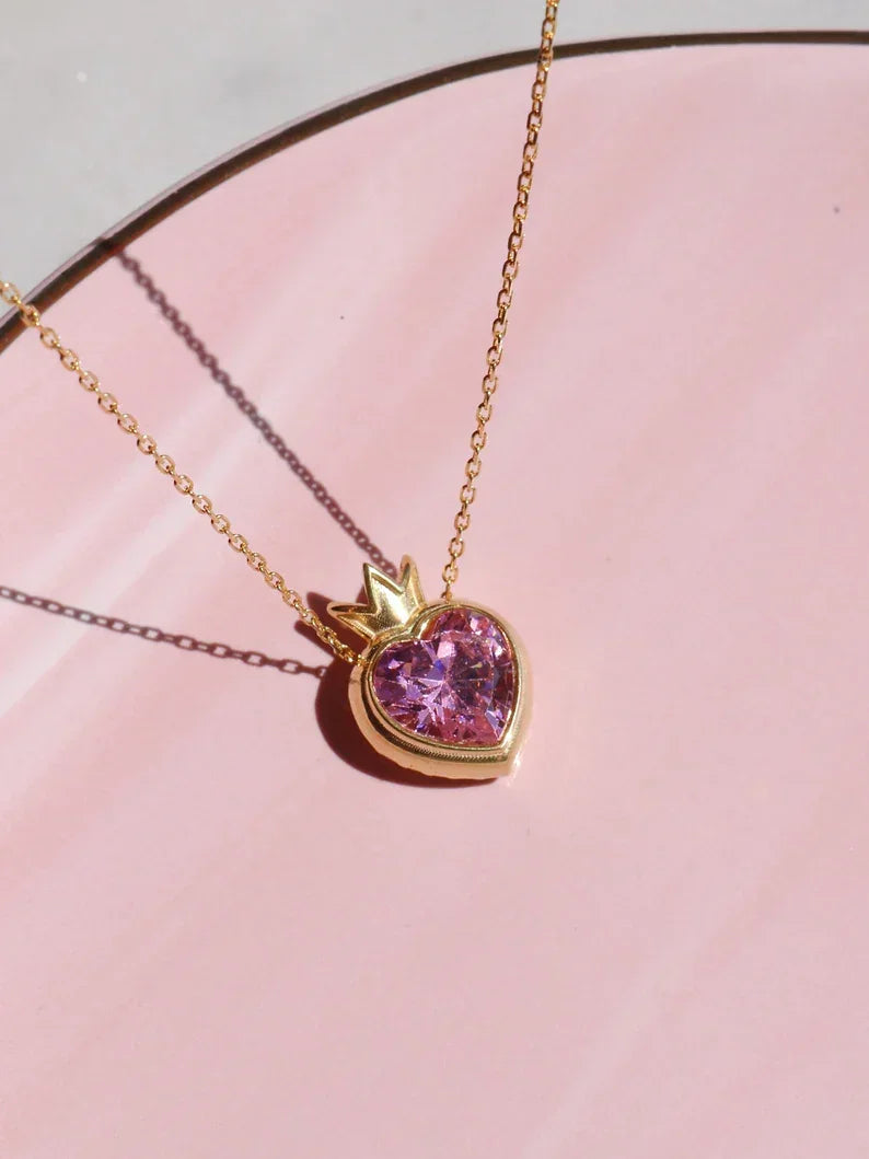 Heart Necklace - 18K Gold Plated