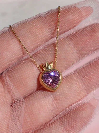 Heart Necklace - 18K Gold Plated