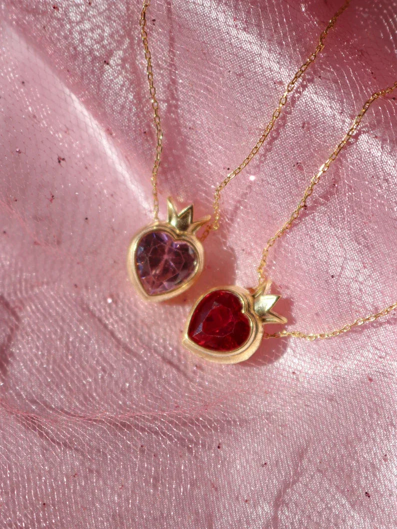 Heart Necklace - 18K Gold Plated