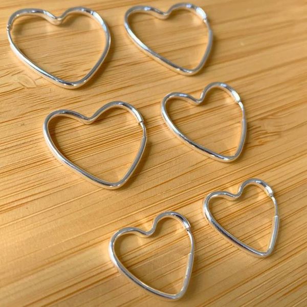 BRINCO TRIO CORAÇÕES PRATA 925 - BRP035