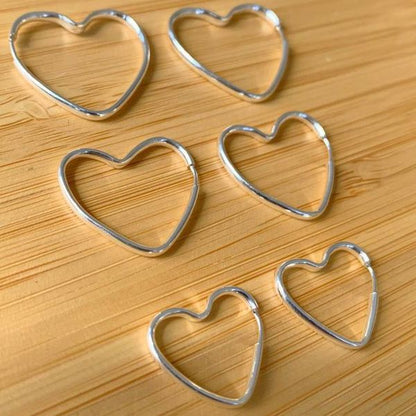 BRINCO TRIO CORAÇÕES PRATA 925 - BRP035