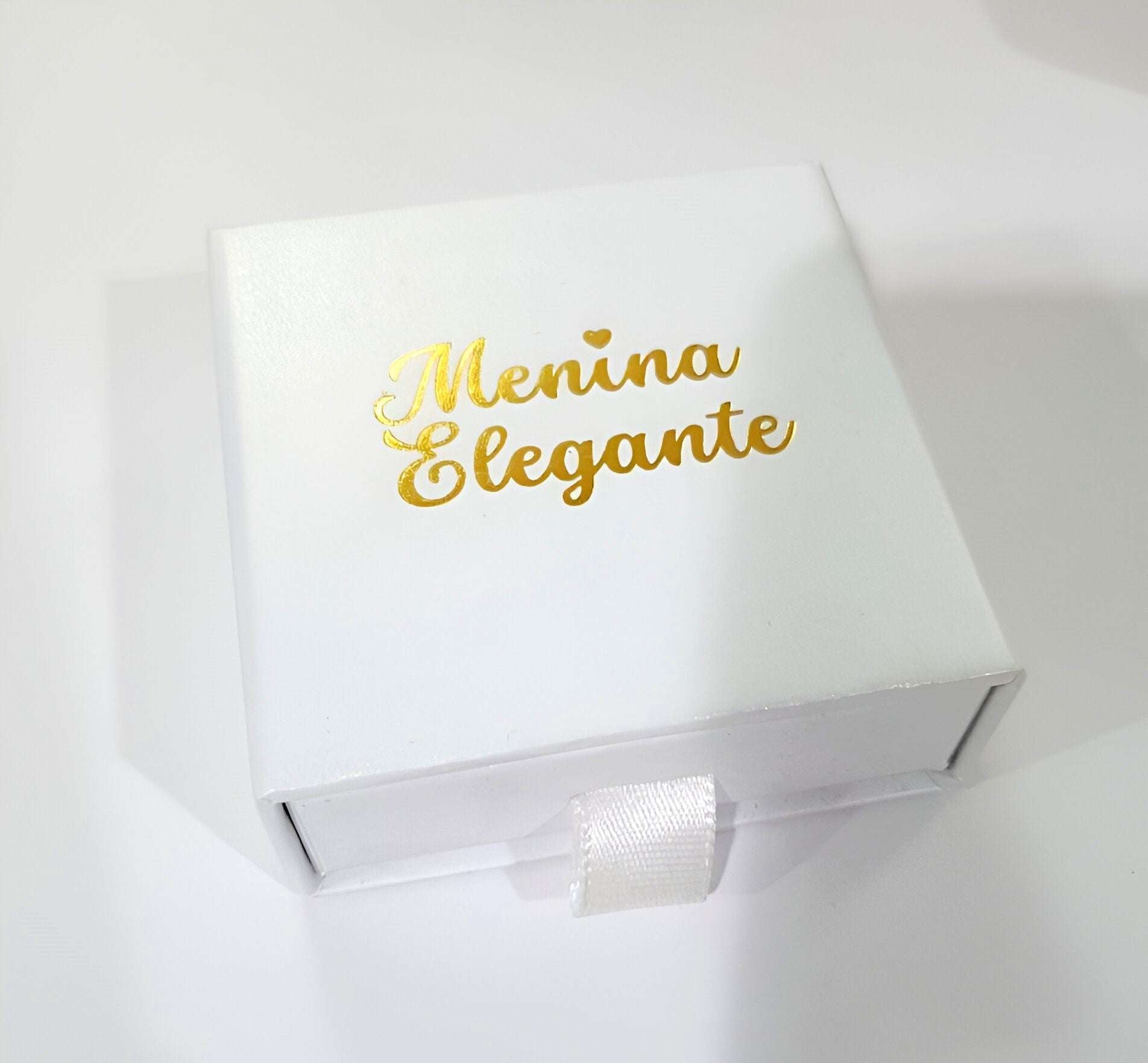 CAIXA DE VELUDO PARA JOIAS - PRESENTE ESPECIAL