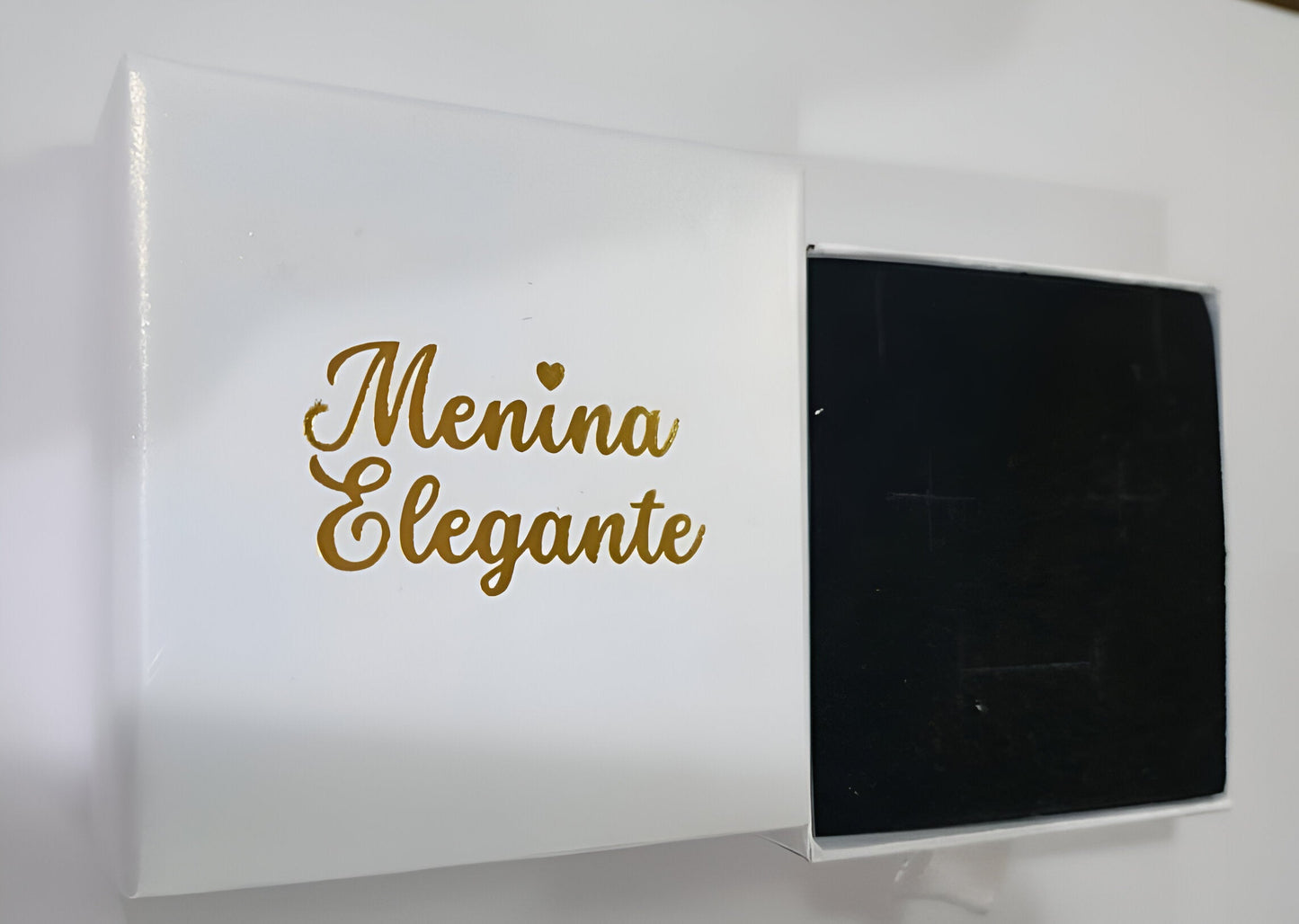 CAIXA DE VELUDO PARA JOIAS - PRESENTE ESPECIAL