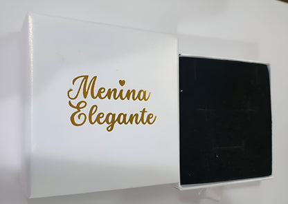 CAIXA DE VELUDO PARA JOIAS - PRESENTE ESPECIAL