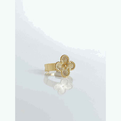 Adjustable Virginia Ring 18K Gold Plated