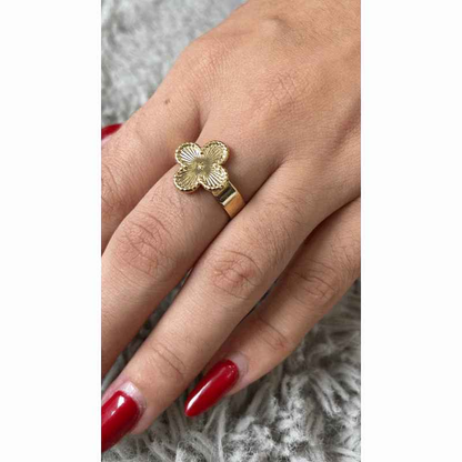 Adjustable Virginia Ring in 18K Gold Plated