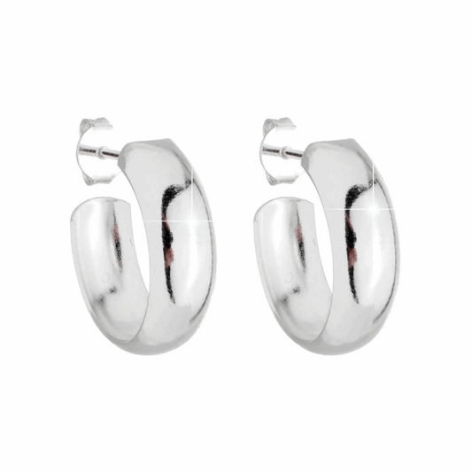 925 Sterling Silver Hoop Earrings