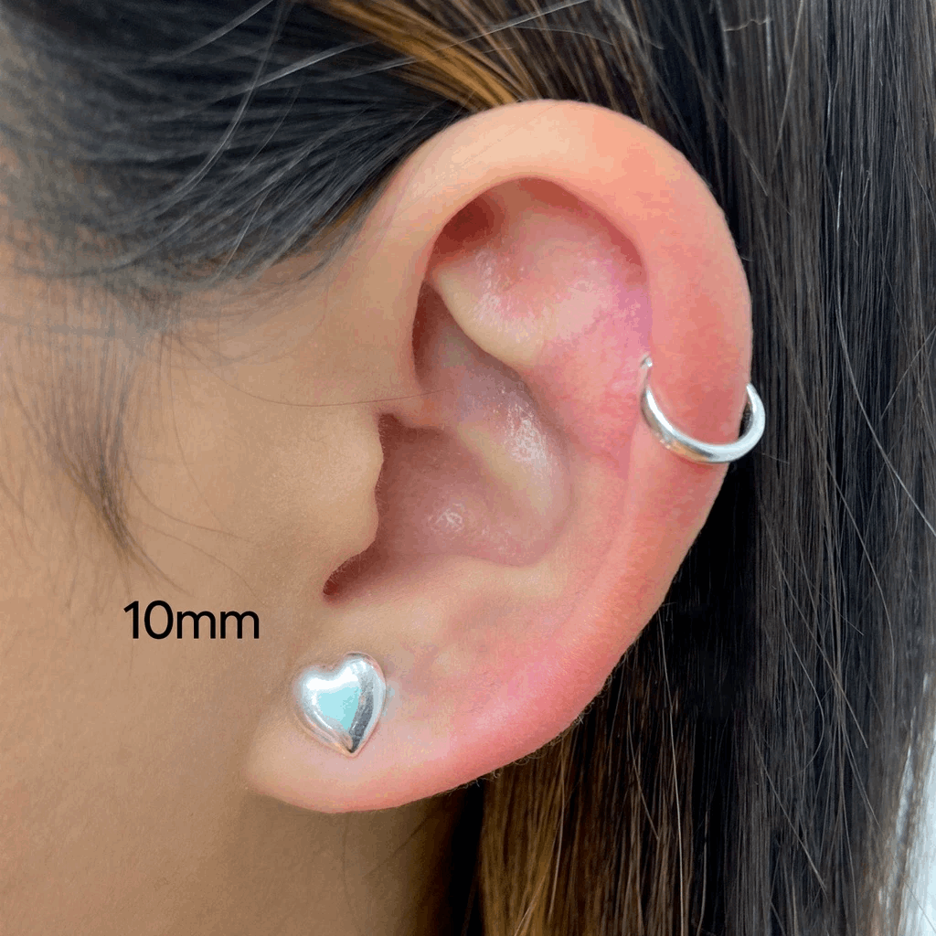 BRINCO CORAÇÃOZINHO PRATA 925 - BRP029