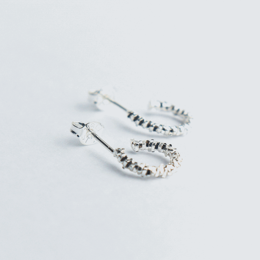 925 Sterling Silver Hoop Earrings