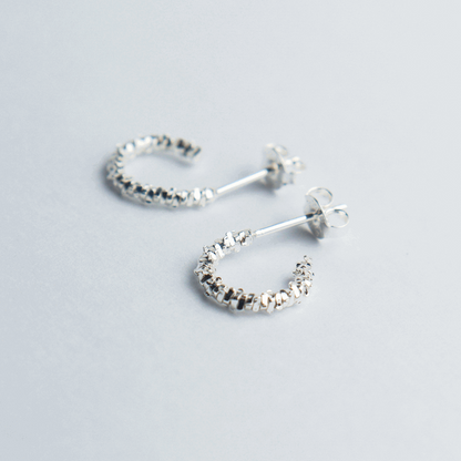 925 Sterling Silver Hoop Earrings