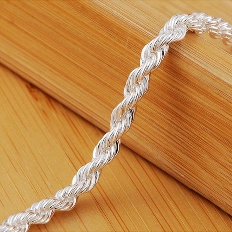 Baiano Cord Bracelet 925 Sterling Silver
