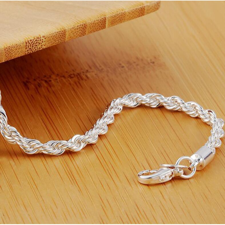 Baiano Cord Bracelet 925 Sterling Silver