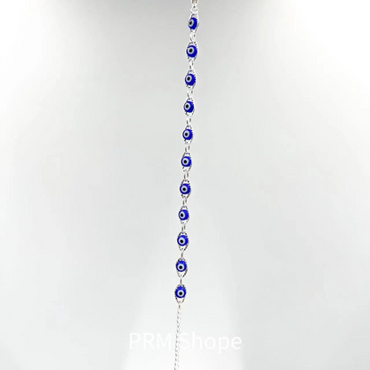 925 Sterling Silver Evil Eye Bracelet