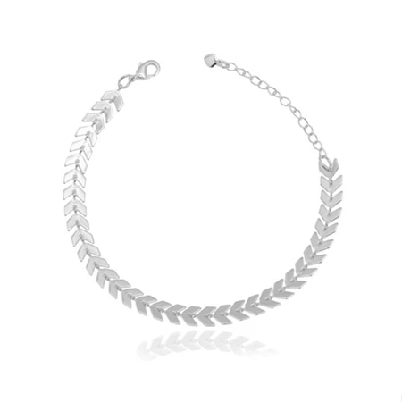 925 Sterling Silver Fish Scale Bracelet